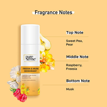 PureSense Freesia & Musk Deodorant